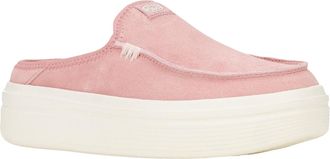 Hey Dude HEYDUDE Austin Lift Classic Leren Damesmuiltjes Met Rozet