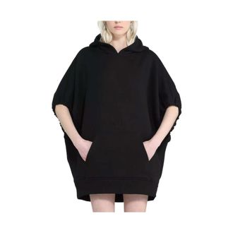 N&deg;21 Sweatshirt - Dames - Hoodies - Zwart - S - Katoen - Hoodies & sweatvesten