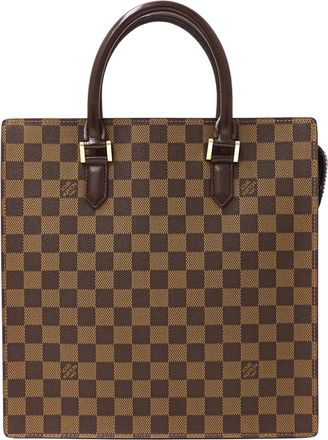 Louis Vuitton Brown Damier Canvas Damier Canvas Handbag Tote Bag (Pre-Owned)