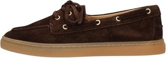 Stefano Lauran 7021K Veterschoenen - Dames - Bootschoenen - Bruin - 39 EU - Leer - Schoenen