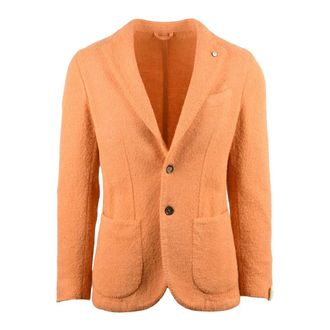 L.B.M. 1911 Hombre, Chaquetas, Naranja, Talla: M