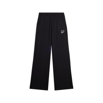 Freddy Pantaloni sportivi wide leg regular con grafica FREDDY MST