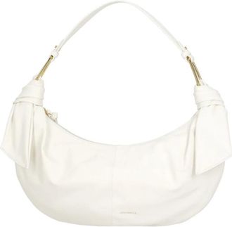 Coccinelle Tassen, Dames, Wit, ONE Size, Leer, Furoshiki Kleine Schoudertas