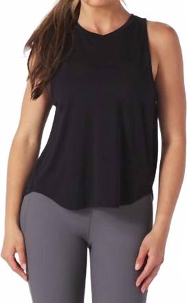 Glyder Electric Tank Top In Black