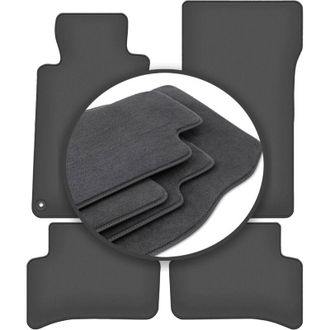 OEM Alfombrillas Premium Para Mercedes C W203 Coup&eacute; (2000-2008)