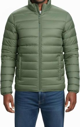 Eddie Bauer Full Zip Cirruslite Down Puffer Jacket In Sage Green