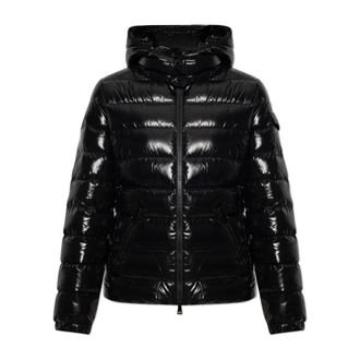 Moncler Dames, Jassen, Zwart, Maat: XS Leer