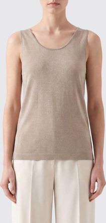 Brunello Cucinelli Top Woman color Brown