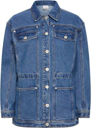 Ichi Giacche - - Jackets - Donna - Blu - S