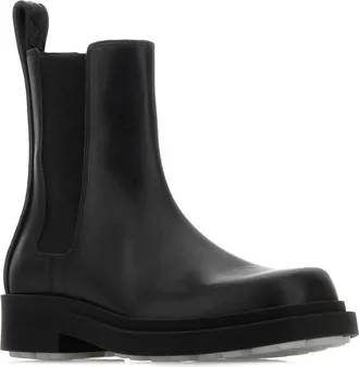 Bottega Veneta Womens Boots Chelsea Black Calf