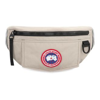 Canada Goose Bum Bags, male, Gray, ONE SIZE, Nylon Belt Bag with Pockets