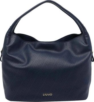 Liu Jo Blue Logo Tote Bag