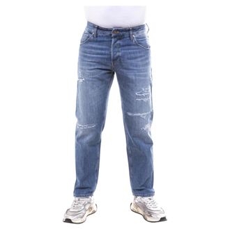 Pantaloni Torino Slim Fit Jeans, male, Blue, W36, Rebel Trousers