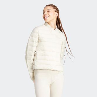 adidas Steppjacke ADIDAS SPORTSWEAR W HELIONIC L J, Damen, Gr. XXL, grau (wonder aluminium), Obermaterial: 100% Polyamid. Wattierung: 80% Entendaune, 20% Fed