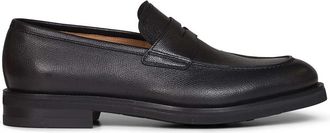 Ferragamo Stefano Penny Loafer - Heren - Loafers - Zwart - 43 EU - Leer - Schoenen