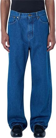 Jil Sander Wijde Pijpen Denim Jeans - Heren - Loose Fit Jeans - Blauw - W30 - Denim - Jeans