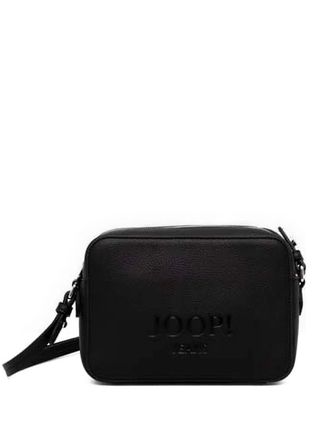 Joop Lettera Cloe debossed-logo crossbody bag - Black