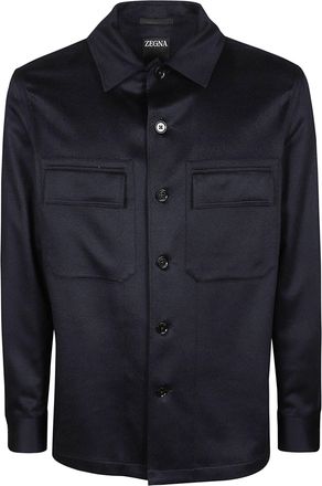Ermenegildo Zegna Oasi Cashmere Beaver Overshirt
