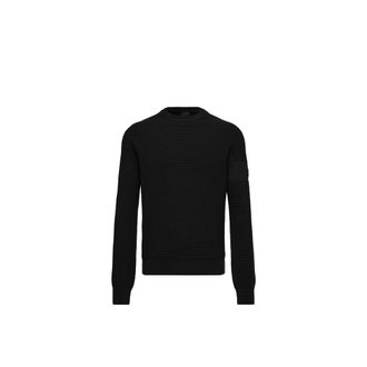 Moncler Moncler Logo Wool Sweater, Men, Black, Size: Xl