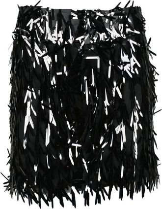 Giulia N Couture Mujer, Faldas, Negro, Talla: M