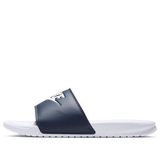 Nike Benassi JDI Mismatch Navy/White 818736-410