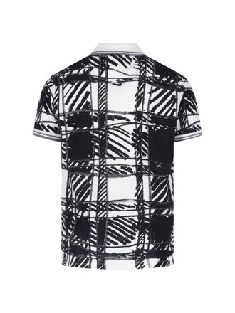 Vivienne Westwood Graphic Check Print Polo - Black