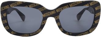 Moschino Grey Butterfly Ladies Sunglasses MOS132/S 07RM/IR 53