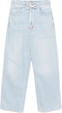 Mother Jeans The Drawn Tagger Flood - Blu