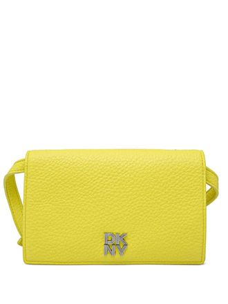 DKNY Etta wallet - women - Polyurethane - One Size - Yellow
