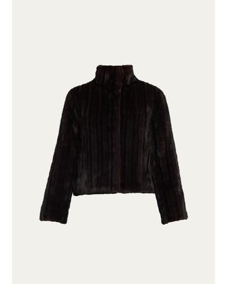 SIMKHAI Sudie Faux Fur Jacket