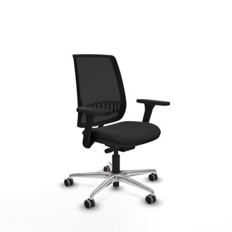 Piqueras y Crespo Silla De Oficina Piqueras Y Crespo Alares Negro Espuma C&oacute;moda