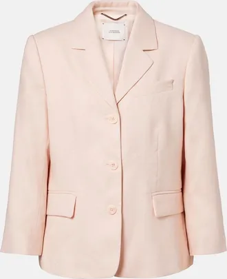 Dorothee Schumacher Casual Sophistication linen and cotton blazer