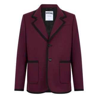 Moschino Elegant Jacket - male - Moschino - Blazers - Red - L - Jackets