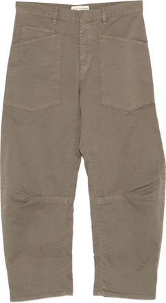 Nili Lotan Pantaloni con tasche applicate - Verde