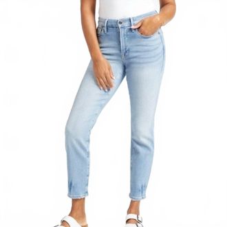 Good American Good Legs Cigarette Jeans In Indigo