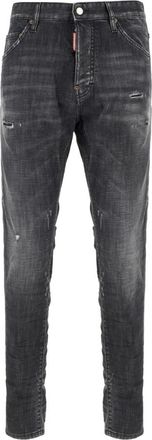 Dsquared2 Jeans - Heren - Slim Fit Jeans - Zwart - S - Katoen - Jeans