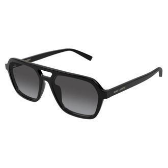 Saint Laurent unisex, Accessoires, Zwart, Maat: 55 MM