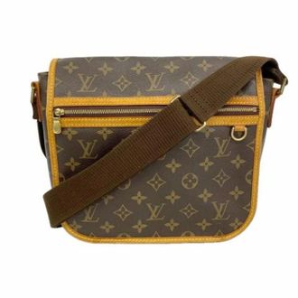 Louis Vuitton Pre-owned Cross Body Bags, female, Brown, Size: ONE SIZE Pre-owned Messenger Bosphore PM Shoulder Bag