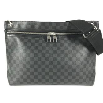 Louis Vuitton Pre-owned Damier Graphite Shoulder Bag - unisex - Louis Vuitton Vintage - Vintage Cross Body Bags - Black - ONE SIZE - Pre-owned