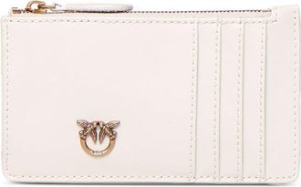 Pinko zip-up wallet - women - Artificial Leather - One Size - White