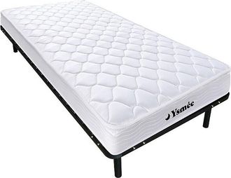 Vente-Unique Set Rete con doghe + Materasso a molle YSM&Eacute;E di WOLKENLOS 90 x 190 cm