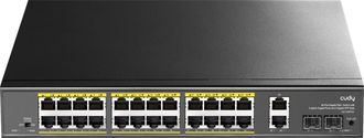OEM Cudy Gs1026ps2 Switch No Administrado Gigabit Ethernet (10/100/1000) Energ&iacute;a Sobre Ethernet (poe) Negro