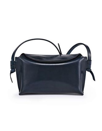 OLD TREND Snapper Genuine Leather Vintage Everyday Crossbody in Navy at Nordstrom