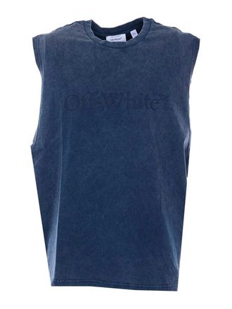 Off-white Night Sky Laundry Sleeveless Tank Top