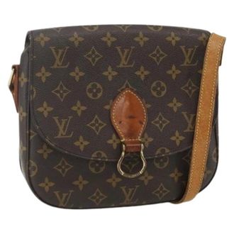 Louis Vuitton Pre-owned Cross Body Bags, female, Brown, Size: ONE SIZE Pre-owned Canvas Cross Body Bag