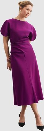 The Fold Salerno Midi Dress in Purple at Nordstrom, Size 6