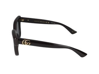 Gucci Womens Gg1828s Sunglasses Black Injected