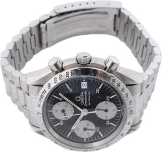 Omega Pre-owned Speedmaster Date Chronograph - Heren - Vintage Horloges - Zwart - ONE Size - Vintage