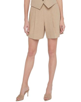 L'agence LAgence Hadleigh Long Linen-Blend Short