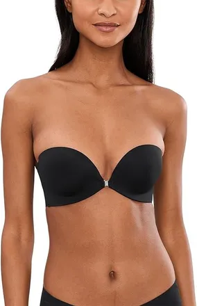 Calvin Klein Underwear Perfectly Fit Strapless Bra Womens Bra Black : LG (Womens 12-14), Elastane/Nylon